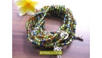 Charms Beads Bracelets Colored Stretching